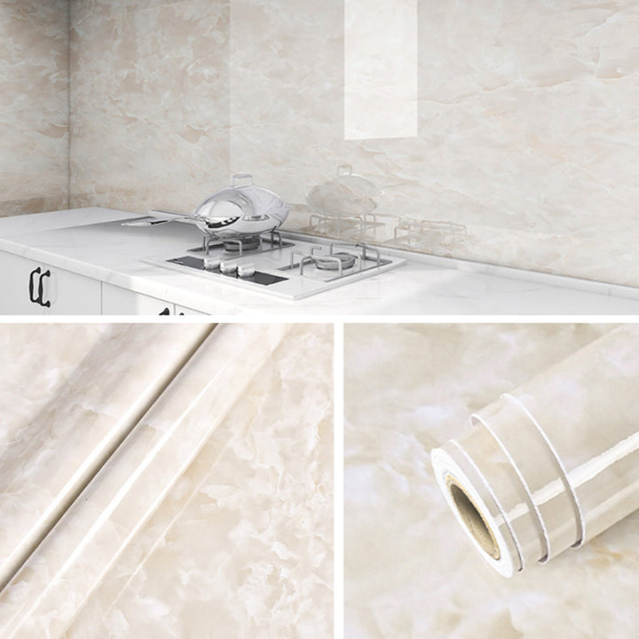 Lisslune | Modern Peel and Stick Wall Mural Smooth Wall Tile for Kitchen