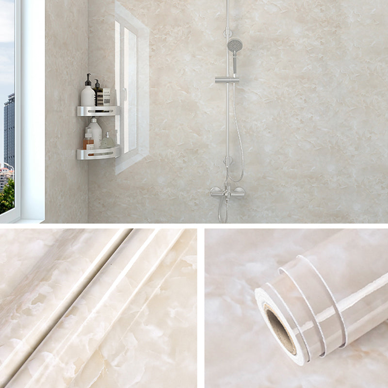 Lisslune | Modern Peel and Stick Tile Vinyl Smooth Back Wall Wallpaper