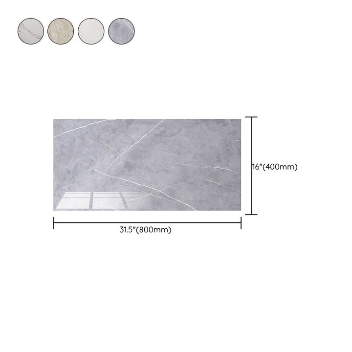 Lisslune | Modern Wallpaper Rectangular Peel and Stick Splash Guard Wall Tile