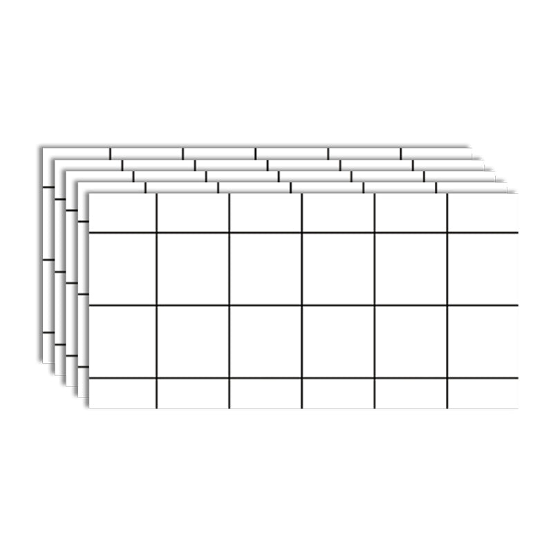 Lisslune | Modern Peel/Stick Back Wall Tiles PVC Peel and Stick Back Wall Tiles