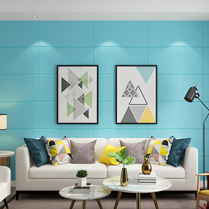 Lisslune | Colorful 3D-embossed wall panel Waterproof artificial stone wall tile