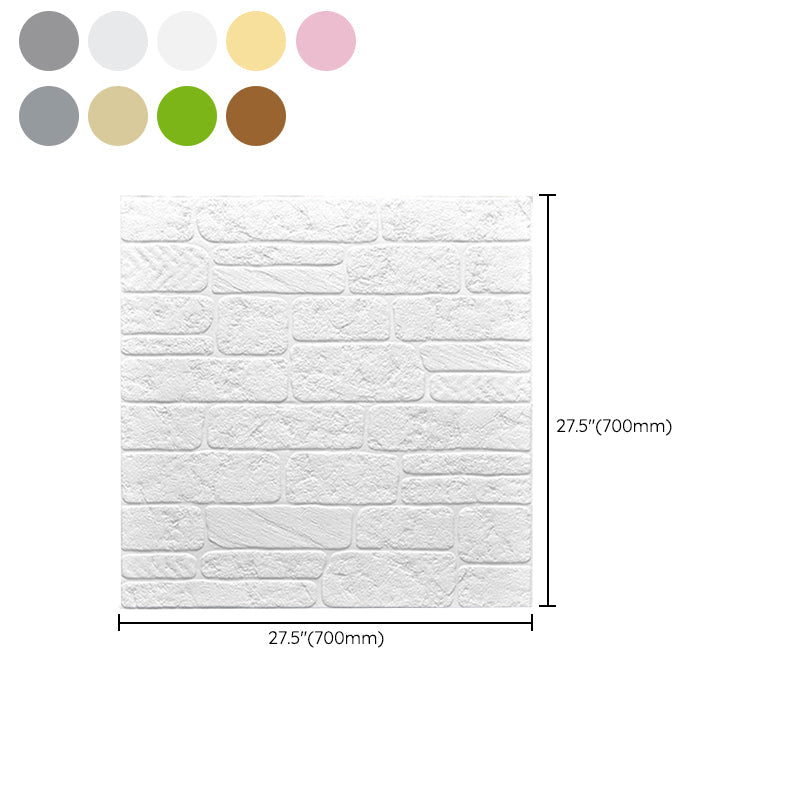 Lisslune | Colorful 3D-embossed wall panel Waterproof artificial stone wall tile