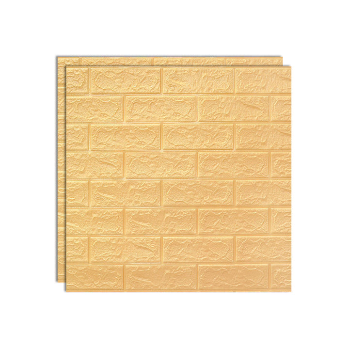Lisslune | 3D-embossed wall panels Color Waterproof Foam Interior wall tile