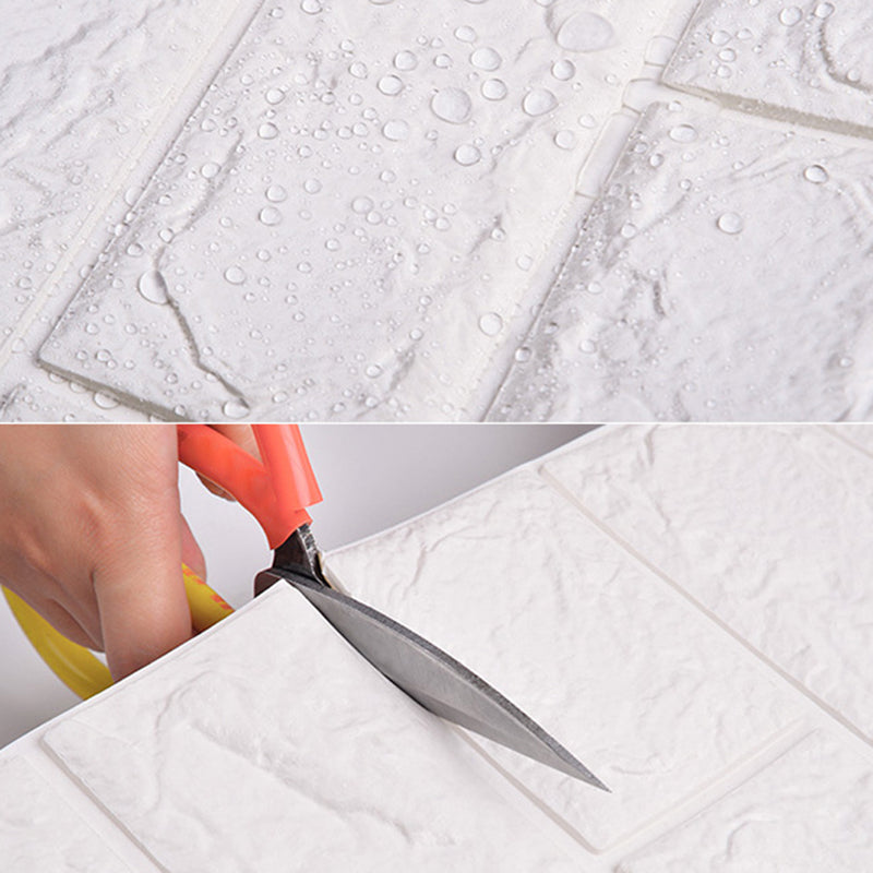 Lisslune | 3D-embossed wall panels Color Waterproof Foam Interior wall tile