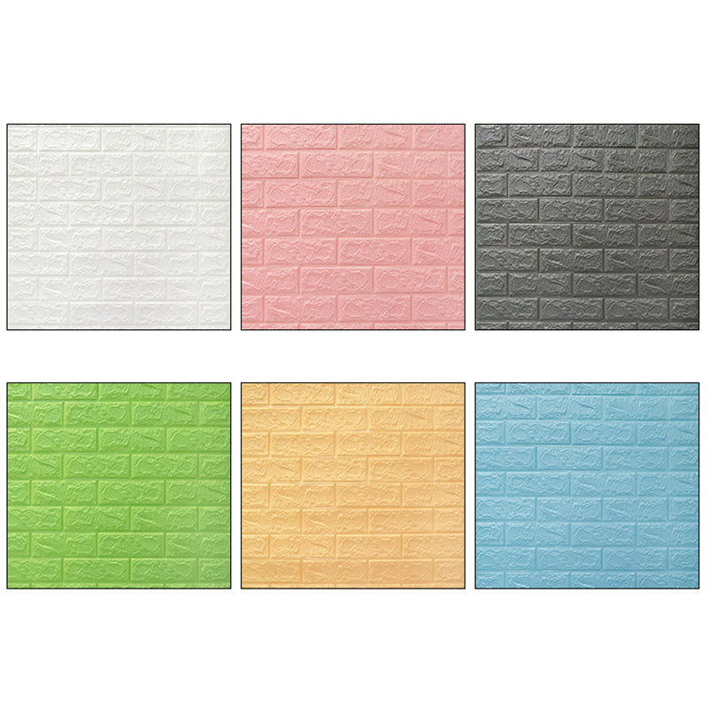 Lisslune | 3D-embossed wall panels Color Waterproof Foam Interior wall tile