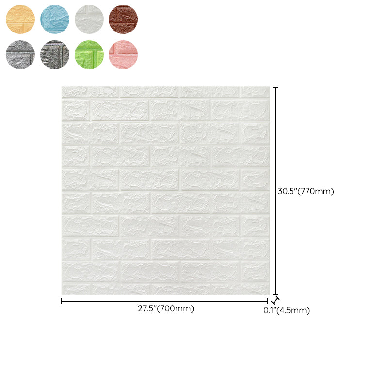 Lisslune | 3D-embossed wall panels Color Waterproof Foam Interior wall tile