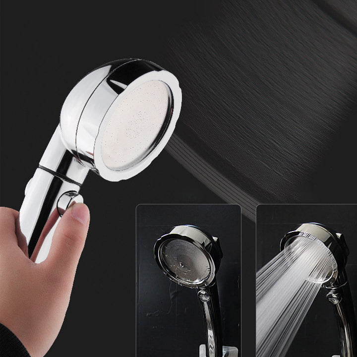 Lisslune | Contemporary Hand Shower Head Silver 3-Spray Pattern Wall Mounted Shower Head