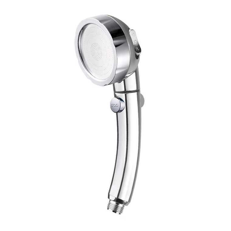 Lisslune | Contemporary Hand Shower Head Silver 3-Spray Pattern Wall Mounted Shower Head