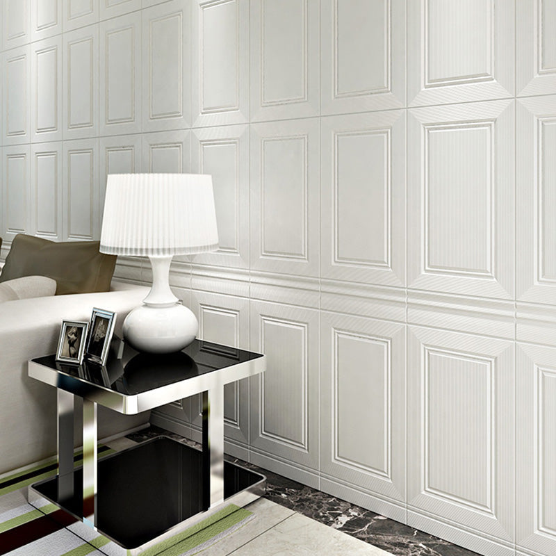 Lisslune | Modern Style Interior Wall Cladding Peel and Stick Geometric Texture Wall Cladding