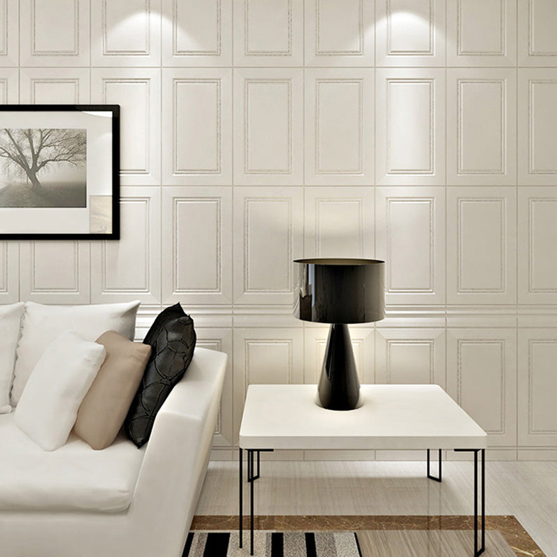 Lisslune | Modern Style Interior Wall Cladding Peel and Stick Geometric Texture Wall Cladding