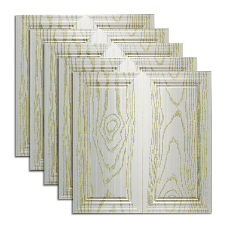 Lisslune | Modern Style Interior Wall Cladding Peel and Stick Geometric Texture Wall Cladding
