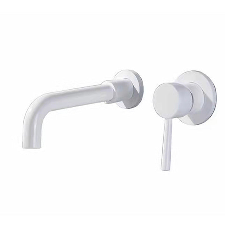Lisslune | Industrial Wall-Mounted Bathroom Faucet 2-Hole Swivel Spout Sink Faucet