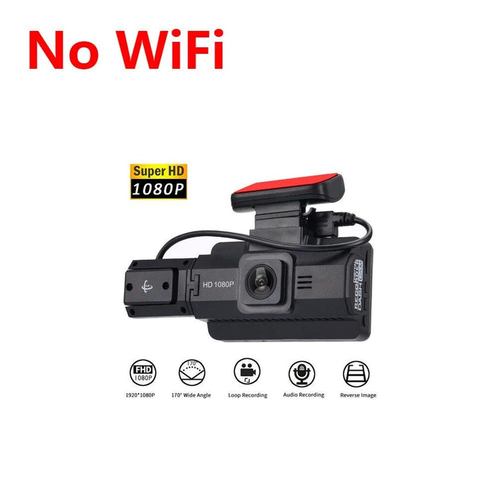 Lisslune | 1080P HD Dash Cam with 360° Wide Angle, Night Mode and G-Sensor