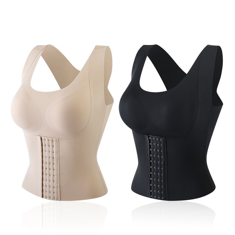 Lisslune | 3-in-1 Waist Buttoned Bra Shapewear