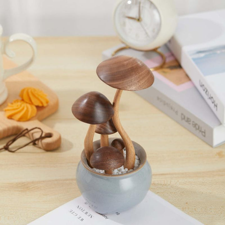 Lisslune | WhimsiShroom Interior Decoration – Playful Mushroom Arrangement