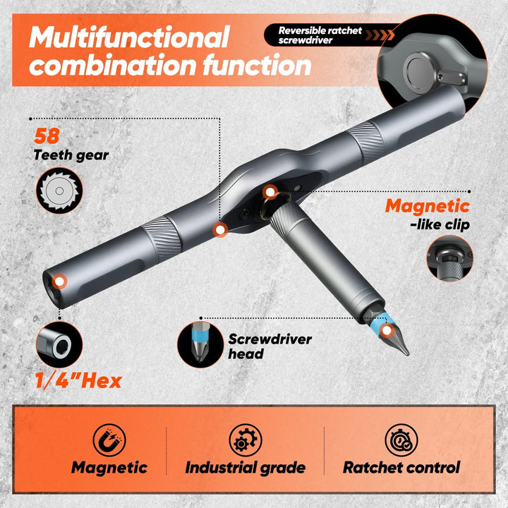 Lisslune | 24 in 1 Magnetic Screwdriver Set