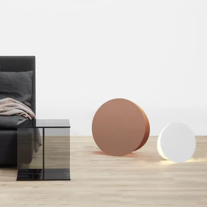 Skørter | Circle Kids Bedroom Wall Light Metal Modern Simple Wall Lamp Light for Living Room