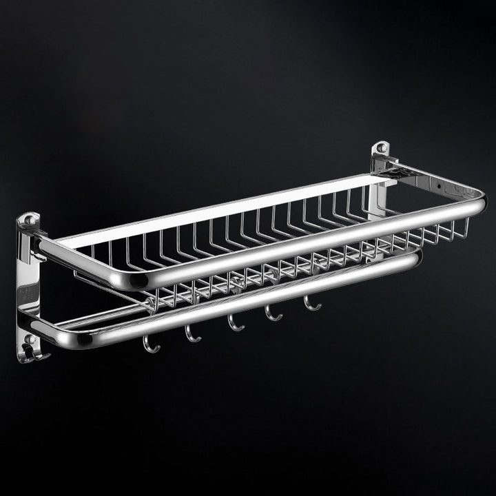 Lisslune | Modern Towel Rack Bathroom Set Bath Shelf Bathroom Accessories Hardware Set