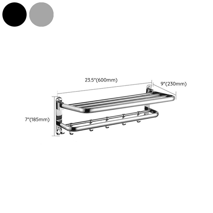 Lisslune | Modern Towel Holder Bathroom Set Bath Shelf Bathroom Accessories Hardware Set
