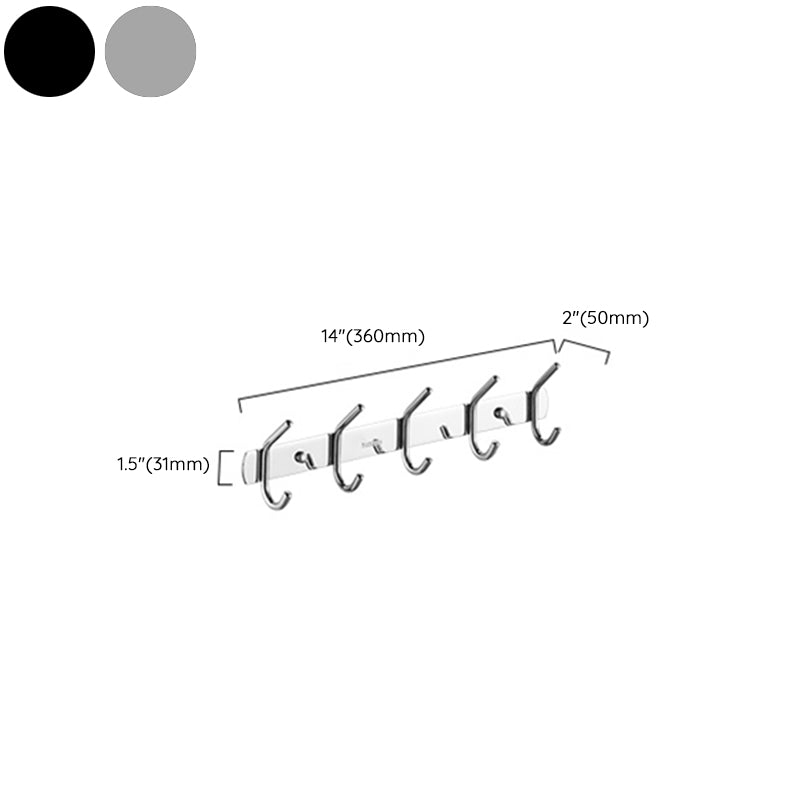 Lisslune | Modern Towel Rack Bathroom Set Bath Shelf Bathroom Accessories Hardware Set