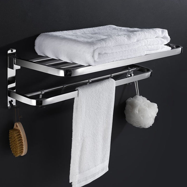 Lisslune | Modern Bathroom Accessory Set Bathroom Shelf Towel Bar Bathroom Accessories