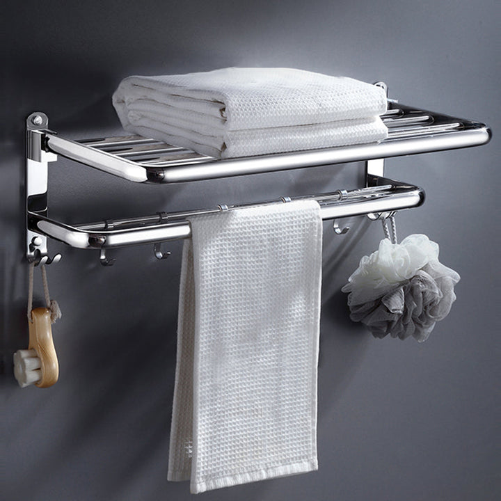 Lisslune | Modern Bathroom Accessory Set Bathroom Shelf Towel Bar Bathroom Accessories