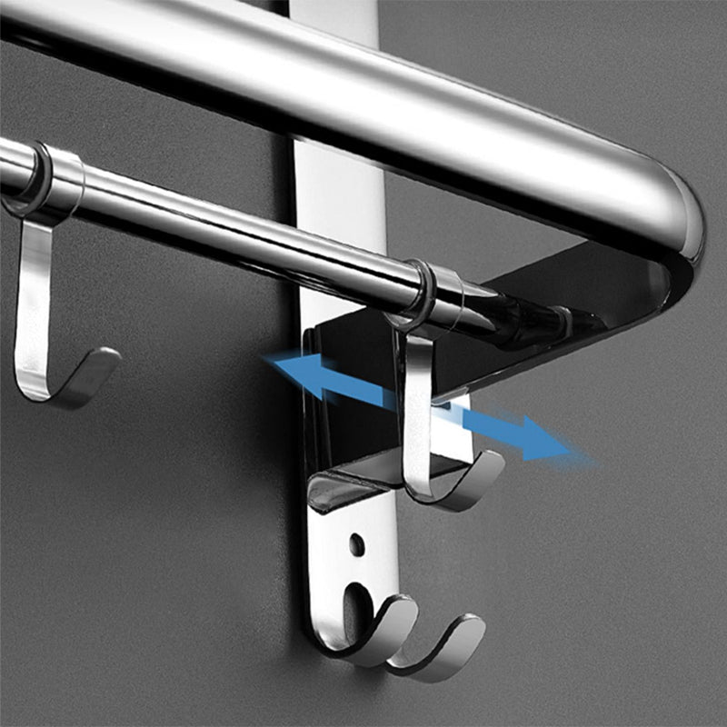 Lisslune | Modern Bathroom Accessory Set Bathroom Shelf Towel Bar Bathroom Accessories