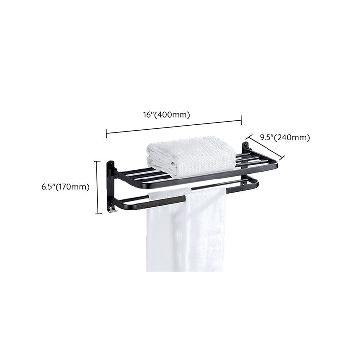 Lisslune | Modern Bathroom Accessory Set Bathroom Shelf Towel Bar Bathroom Accessories