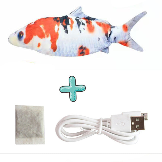 Lisslune | Cat USB Charger Interactive Fish Toy