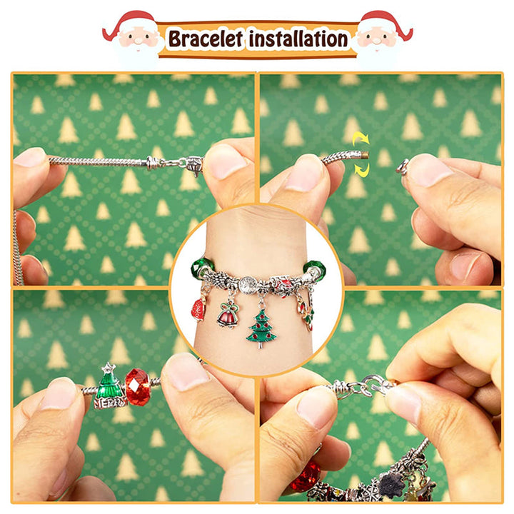 Lisslune | DIY 24 Days Christmas Countdown Calendar Bracelets Set