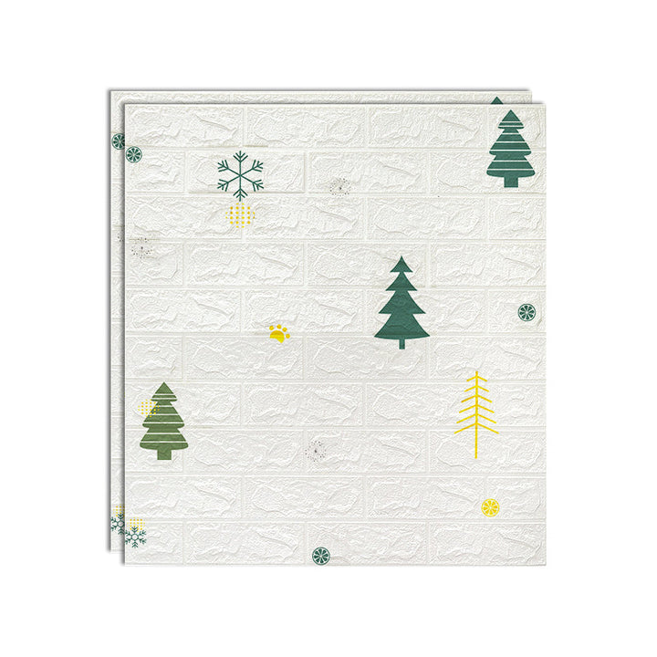 Lisslune | Farmhouse Beadboard PVC Wall Access Panel Peel and Stick Wall Tile Set of 2