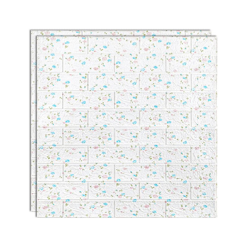 Lisslune | Farmhouse Beadboard PVC Wall Access Panel Peel and Stick Wall Tile Set of 2