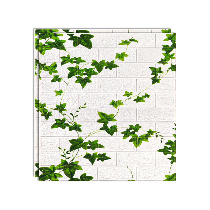 Lisslune | Farmhouse Beadboard PVC Wall Access Panel Peel and Stick Wall Tile Set of 2