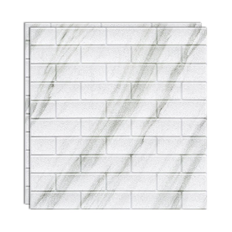 Lisslune | Industrial Wall Panel, 3D Brick Bathroom Wall Panels Set of 2