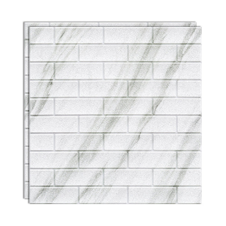 Lisslune | Industrial Wall Panel, 3D Brick Bathroom Wall Panels Set of 2