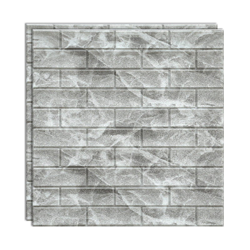 Lisslune | Industrial Wall Panel, 3D Brick Bathroom Wall Panels Set of 2