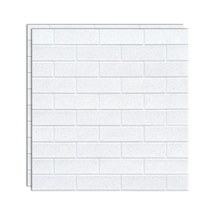Lisslune | Industrial Wall Panel, 3D Brick Bathroom Wall Panels Set of 2
