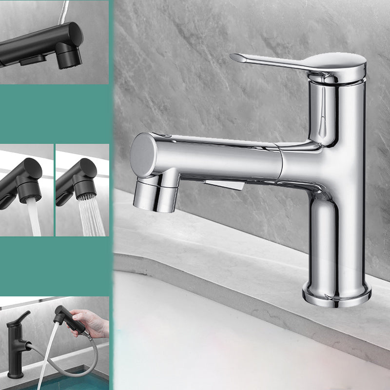 Lisslune | Modern sink faucet Solid brass centerset faucet for bathroom
