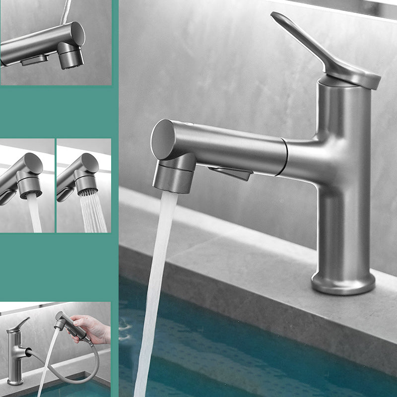 Lisslune | Modern sink faucet Solid brass centerset faucet for bathroom