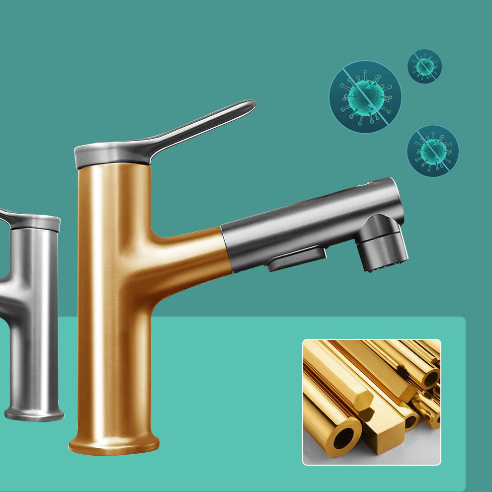 Lisslune | Modern sink faucet Solid brass centerset faucet for bathroom