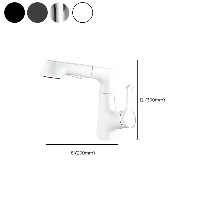 Lisslune | Modern widely spread bathroom faucet copper sink faucet