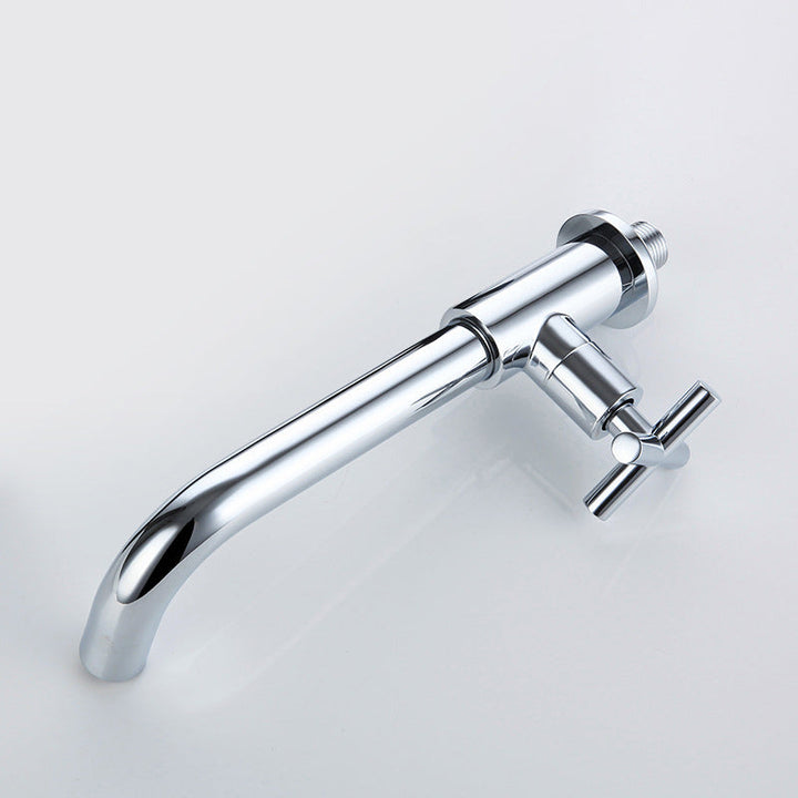 Lisslune | Wall-mounted faucet single lever mixer basin faucet for the bathroom