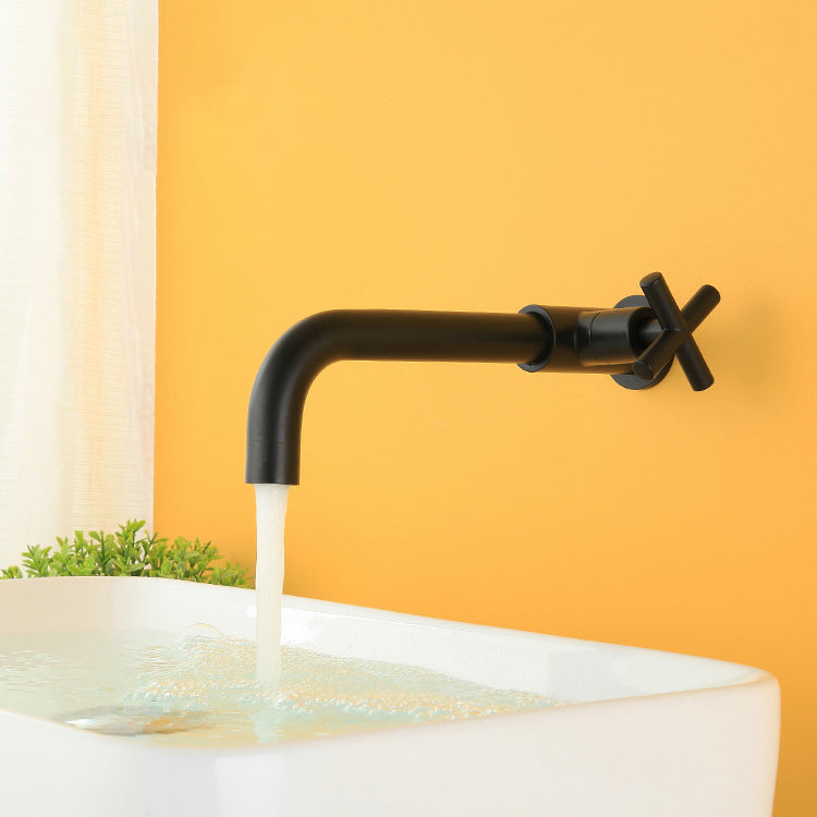 Lisslune | Wall-mounted faucet single lever mixer basin faucet for the bathroom