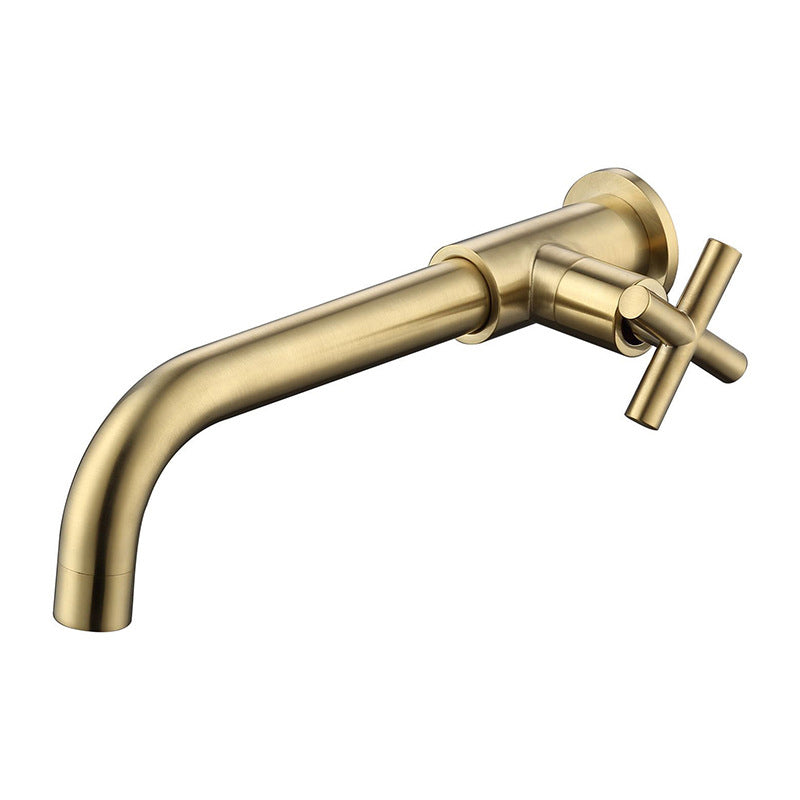 Lisslune | Wall-mounted faucet single lever mixer basin faucet for the bathroom