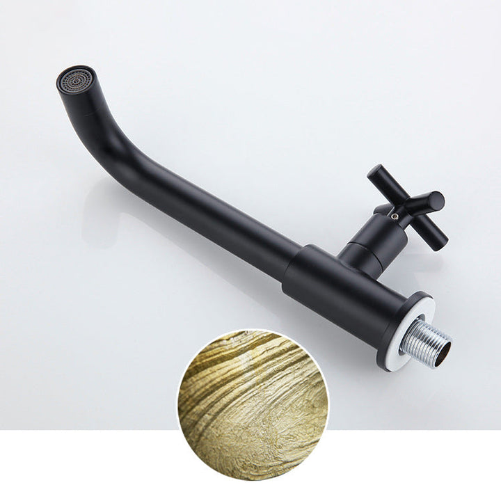 Lisslune | Wall-mounted faucet single lever mixer basin faucet for the bathroom
