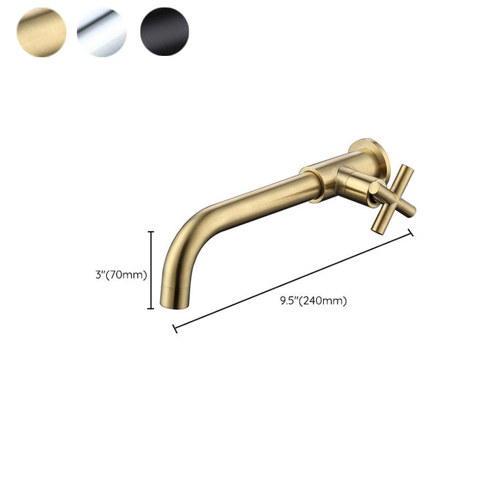 Lisslune | Wall-mounted faucet single lever mixer basin faucet for the bathroom