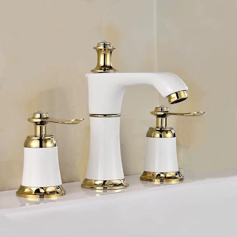 Lisslune | Glam Style Faucet Widely used sink faucet with 2 handles and 3 holes