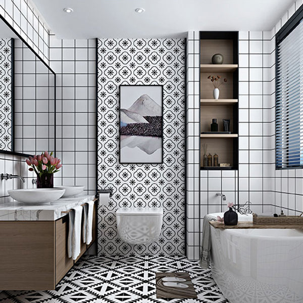 Lisslune | Stylish Mosaic Tile Waterproof Peel-and-Stick Backsplash Tiles