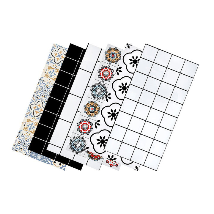 Lisslune | Stylish Mosaic Tile Waterproof Peel-and-Stick Backsplash Tiles