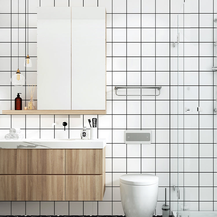 Lisslune | Modern mosaic tile for peeling and sticking for the bathroom backsplash